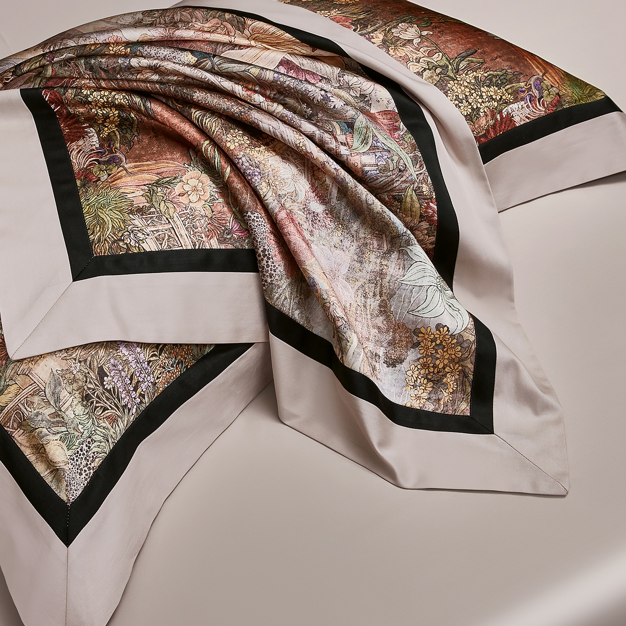 91家纺网 家纺一手货源 找家纺 （总）至爱今生 2026新款数码印花长绒棉四件套-仲夏夜