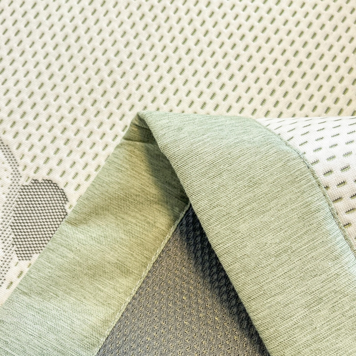 91家纺网 家纺一手货源 找家纺 雅居纺家纺 2026新款A类加厚三明治底提花小清新凉感席床单款凉席席子 平安熊猫