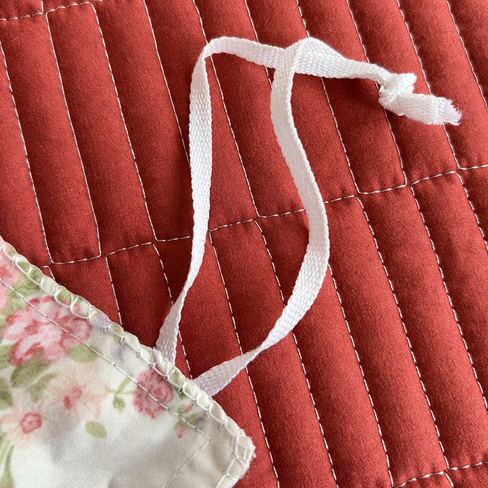 91家纺网 家纺一手货源 找家纺 锦格家纺 2026春夏新款古法水洗棉花边床盖款四件套 茉之语