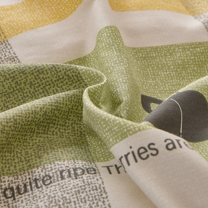 91家纺网 家纺一手货源 找家纺 宇彬家纺 2026直播新款13070全棉纯棉印花单双人被套喷气小清新简约热款学生被罩 洛卡