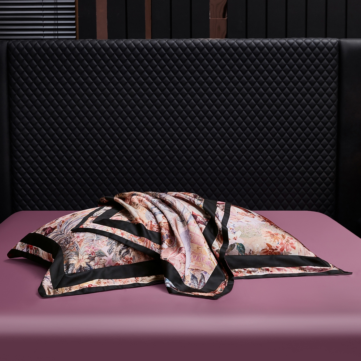 91家纺网 家纺一手货源 找家纺 （总）至爱今生 2026新款数码印花长绒棉四件套-御尊