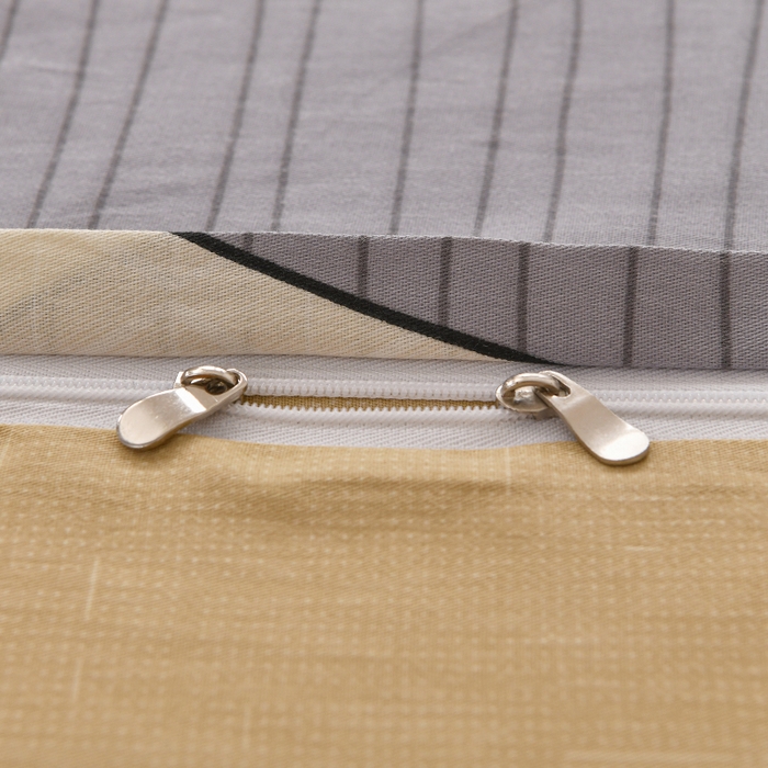 91家纺网 家纺一手货源 找家纺 宇彬家纺 2026直播新款13070全棉纯棉印花单双人被套喷气小清新简约热款学生被罩 律动时刻