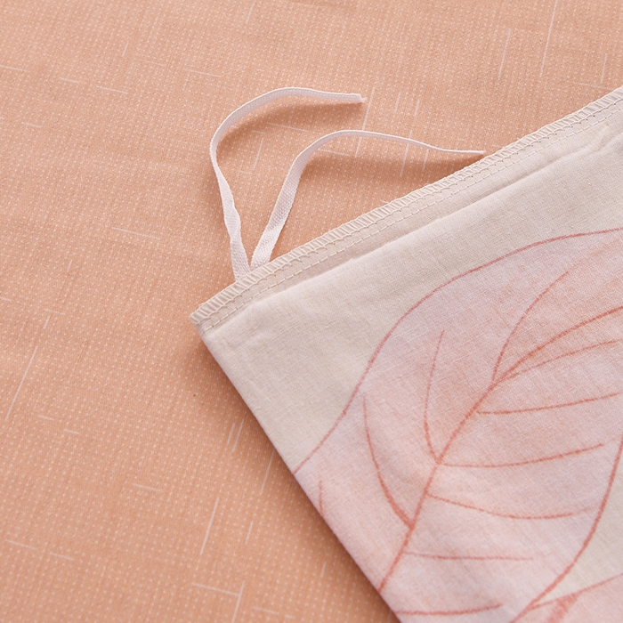 91家纺网 家纺一手货源 找家纺 宇彬家纺 2026直播新款13070全棉纯棉印花单双人被套喷气小清新简约热款学生被罩 花曳