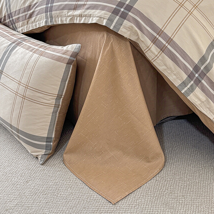 91家纺网 家纺一手货源 找家纺 宇彬家纺 2026直播新款13070全棉纯棉印花单双人被套喷气小清新简约热款学生被罩 锦安