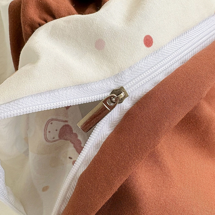 91家纺网 家纺一手货源 找家纺 锦格家纺 2026春夏新款古法水洗棉花边床盖款四件套 幸福加马