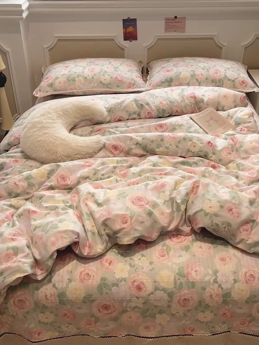 91家纺网 家纺一手货源 找家纺 简一 2026新款全棉床盖四件套缤纷乐园