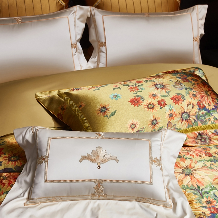 91家纺网 家纺一手货源 找家纺 （总）至爱今生 2026新款数码印花长绒棉四件套-向阳花开