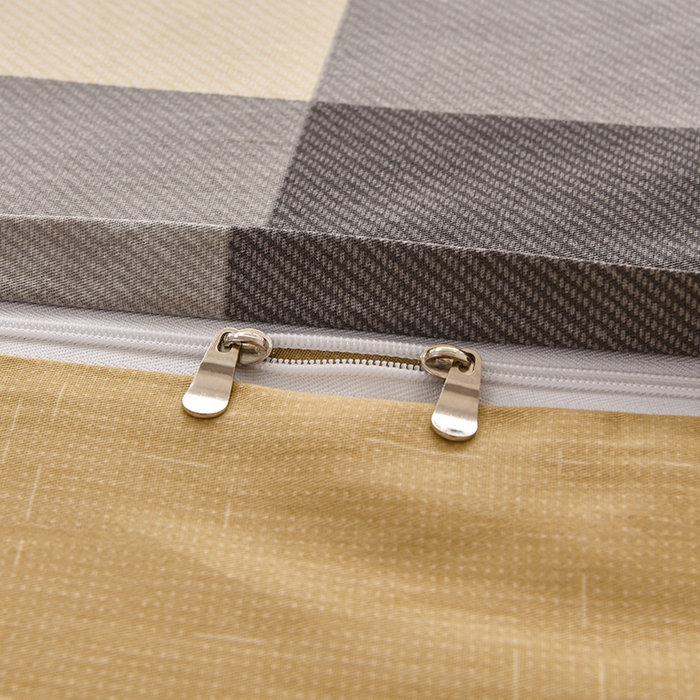 91家纺网 家纺一手货源 找家纺 宇彬家纺 2026直播新款13070全棉纯棉印花单双人被套喷气小清新简约热款学生被罩 典雅