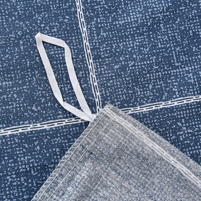 91家纺网 家纺一手货源 找家纺 宇彬家纺 2026直播新款13070全棉纯棉印花单双人被套喷气小清新简约热款学生被罩 格调