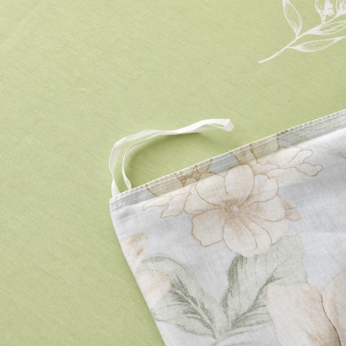 91家纺网 家纺一手货源 找家纺 宇彬家纺 2026直播新款13070全棉纯棉印花单双人被套喷气小清新简约热款学生被罩 花间水色