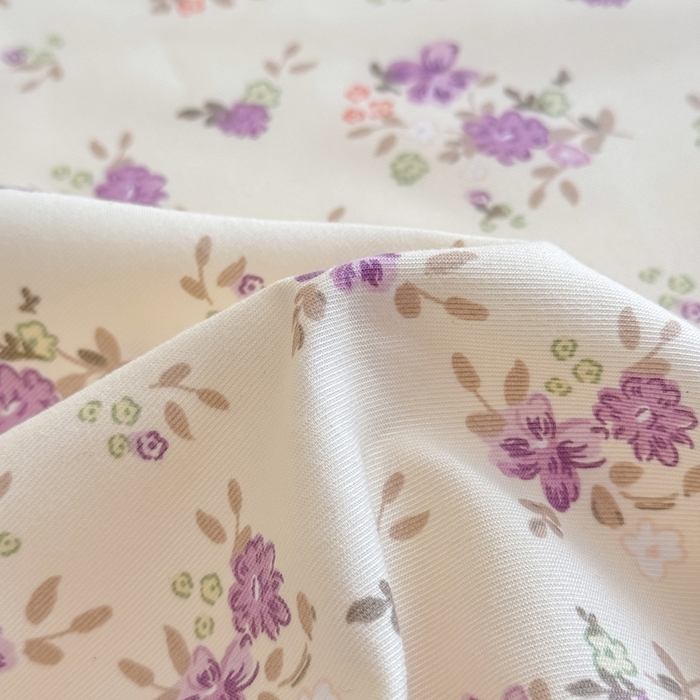 91家纺网 家纺一手货源 找家纺 爱多多家居 2026新款针织棉双层纱床笠 床笠三件套  床笠-紫韵