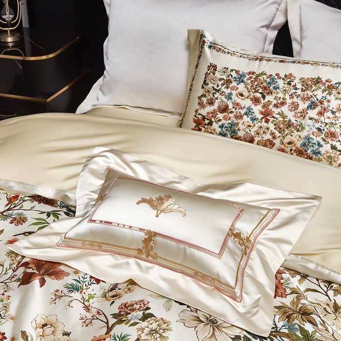 91家纺网 家纺一手货源 找家纺 至爱今生 2026新款数码印花长绒棉四件套-卡洛斯 卡洛斯