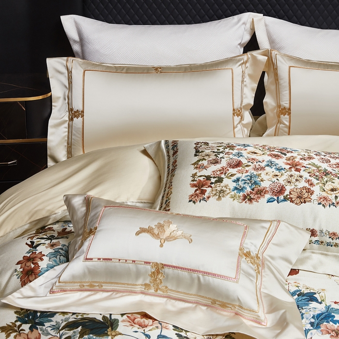 91家纺网 家纺一手货源 找家纺 至爱今生 2026新款数码印花长绒棉四件套-卡洛斯 卡洛斯