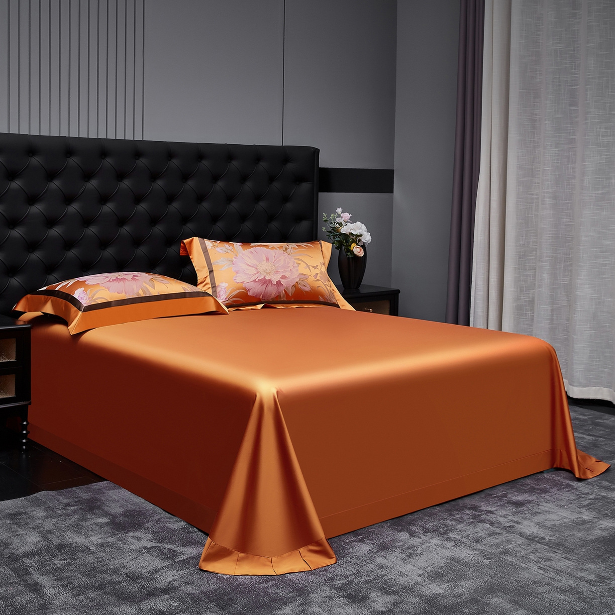 91家纺网 家纺一手货源 找家纺 （总）至爱今生 2026新款高精密色织提花四件套-繁华