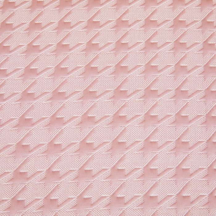 91家纺网 家纺一手货源 找家纺 怡源梦 2026新款A类PE高分子凉感软席提花冰豆豆床裙席子凉席-千鸟格 千鸟格-粉色