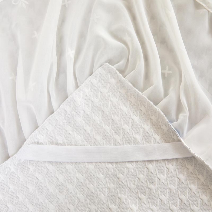 91家纺网 家纺一手货源 找家纺 怡源梦 2026新款A类PE高分子凉感软席提花冰豆豆床裙席子凉席-千鸟格 千鸟格-灰色