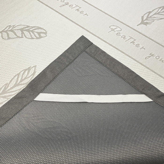 91家纺网 家纺一手货源 找家纺 雅居纺家纺 2026新款A类加厚三明治底提花小清新凉感席床单款凉席席子 叶子