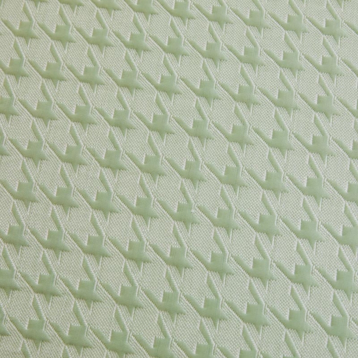 91家纺网 家纺一手货源 找家纺 怡源梦 2026新款A类PE高分子凉感软席提花冰豆豆床裙席子凉席-千鸟格 千鸟格-绿色