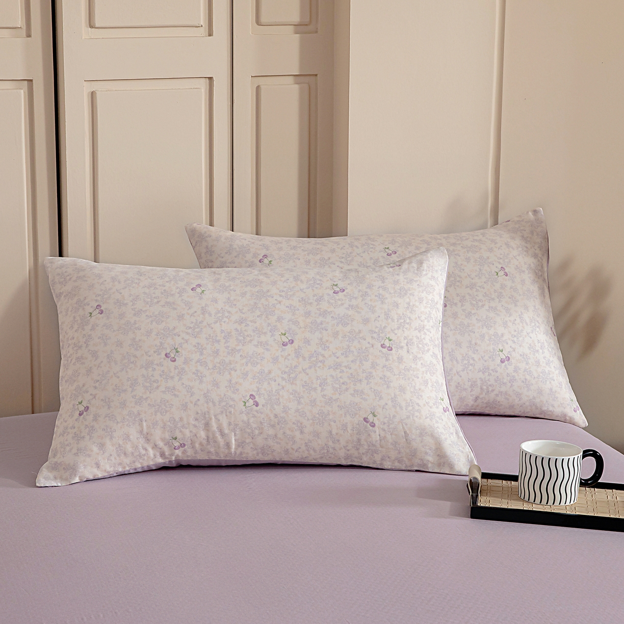 91家纺网 家纺一手货源 找家纺 （总）情煊家纺 2026新款全棉双层纱单品枕套