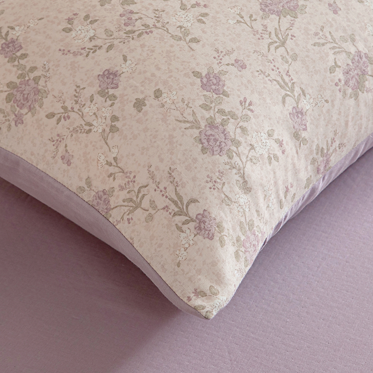 91家纺网 家纺一手货源 找家纺 情煊家纺 2026新款全棉双层纱单品枕套 经典款-巴黎晚香