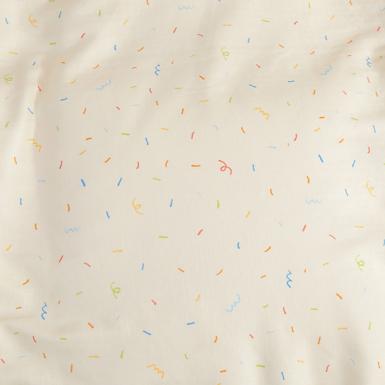 91家纺网 家纺一手货源 找家纺 情煊家纺 2026新款全棉双层纱花边款绣花款单被套 绣花款-冰淇淋