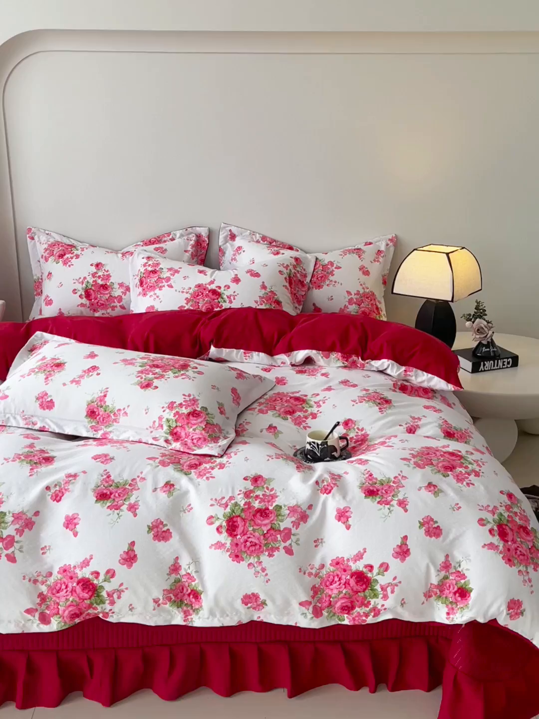 91家纺网 家纺一手货源 找家纺 （总）锦彩家居 2026新款皱皱水洗棉床盖四件套