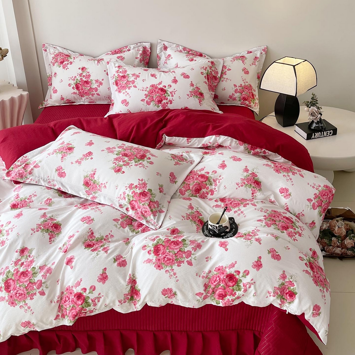 91家纺网 家纺一手货源 找家纺 （总）锦彩家居 2026新款皱皱水洗棉夏被床盖四件套