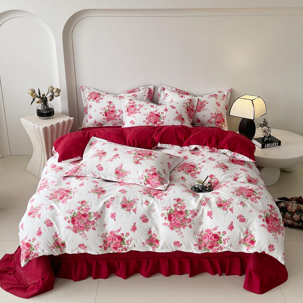 91家纺网 家纺一手货源 找家纺 （总）锦彩家居 2026新款皱皱水洗棉夏被床盖四件套