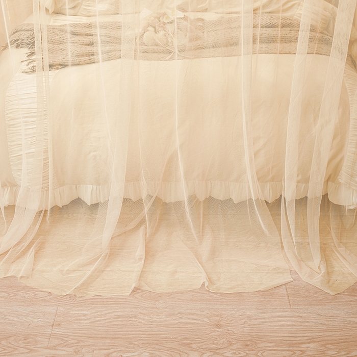 91家纺网 家纺一手货源 找家纺 （总）青竹苑 2026新款花边落地蚊帐