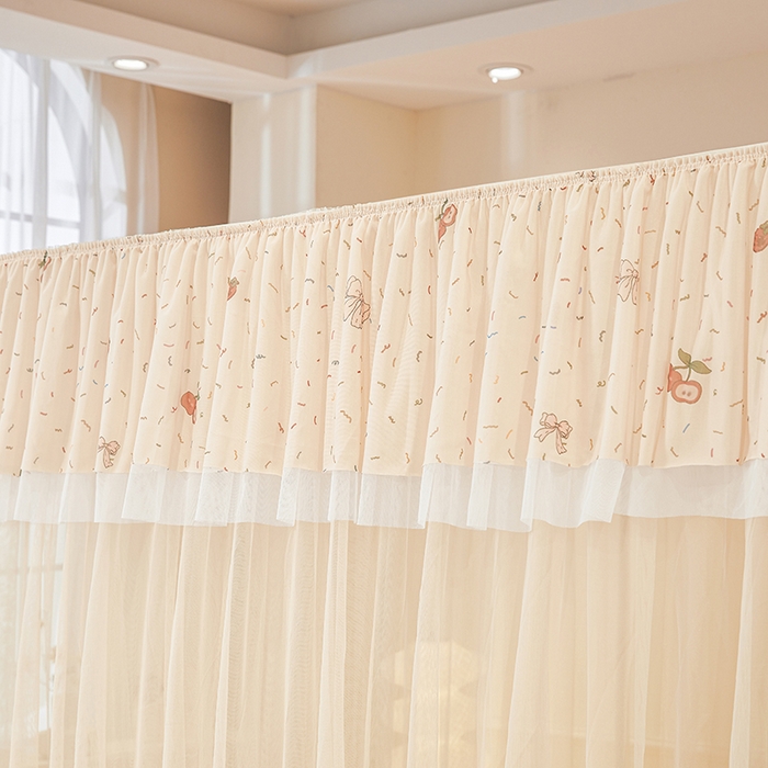 91家纺网 家纺一手货源 找家纺 （总）青竹苑 2026新款花边落地蚊帐