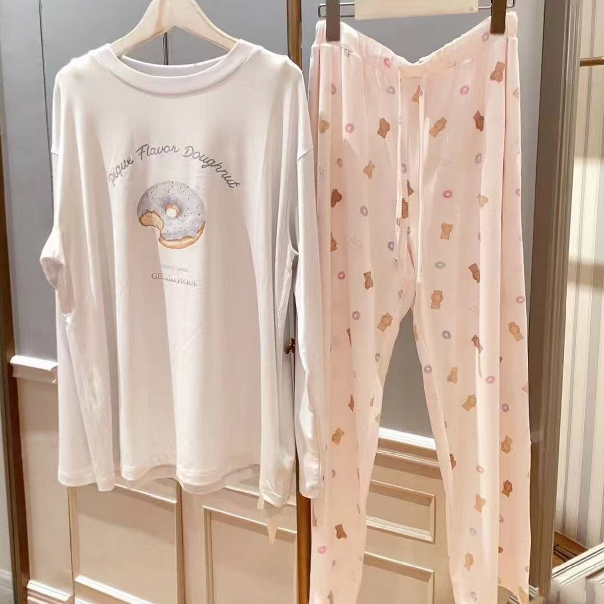 91家纺网 家纺一手货源 找家纺 妍景家居生活馆 2026新款甜甜圈套装 蓝色