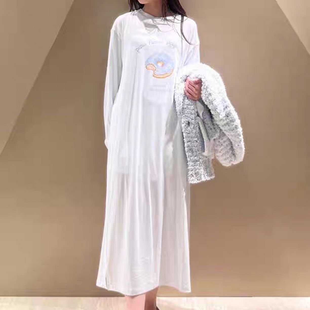 91家纺网 家纺一手货源 找家纺 （总）妍景家居生活馆 2026新款甜甜圈睡裙