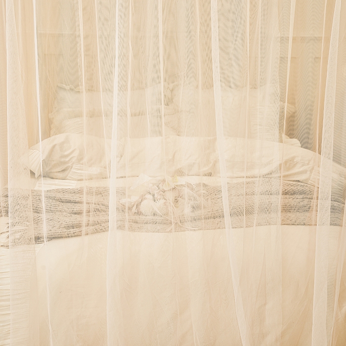 91家纺网 家纺一手货源 找家纺 青竹苑 2026新款花边落地蚊帐 落地-兔兔和花花