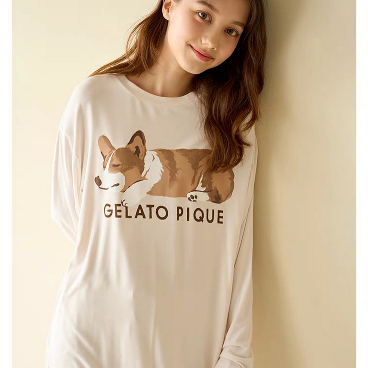 91家纺网 家纺一手货源 找家纺 妍景家居生活馆 2026新款睡眠狗狗套装 白色