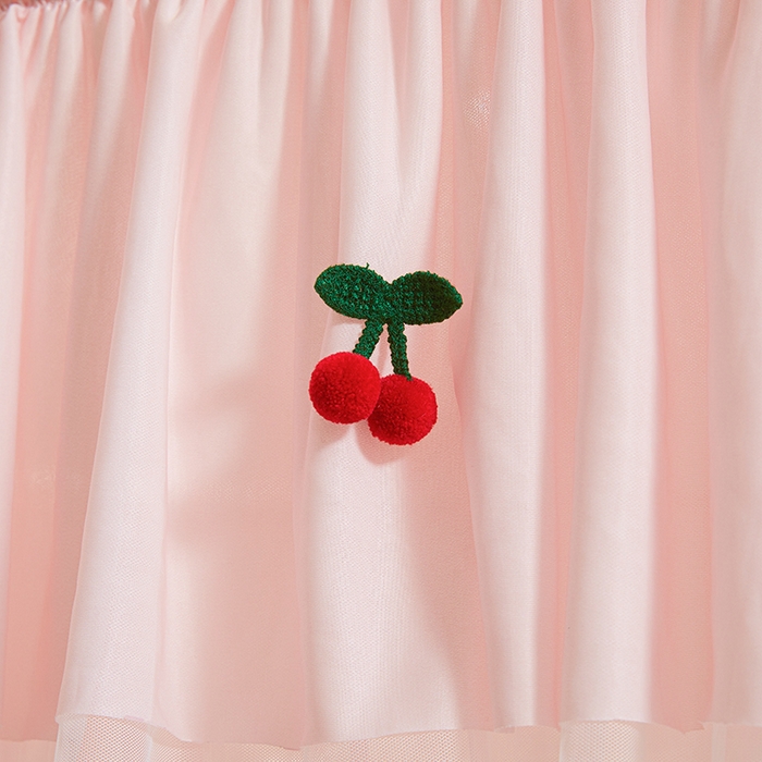 91家纺网 家纺一手货源 找家纺 青竹苑 2026新款花边落地蚊帐 落地樱桃-樱花粉