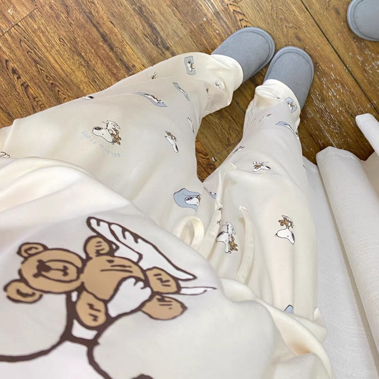 91家纺网 家纺一手货源 找家纺 （总）妍景家居生活馆 2026新款史努比套装