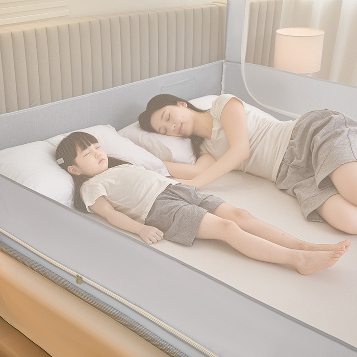 91家纺网 家纺一手货源 找家纺 （总）青竹苑 2026新款圆弧款坐床防摔蚊帐