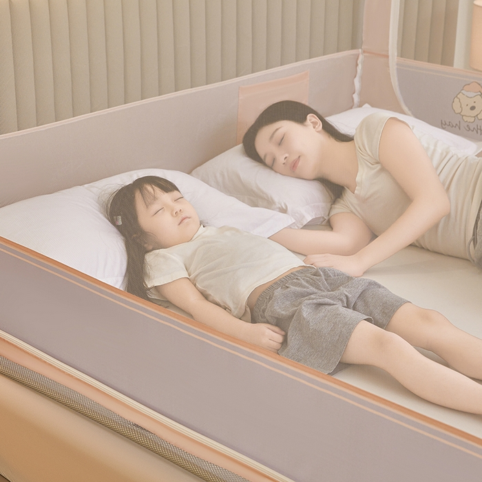 91家纺网 家纺一手货源 找家纺 青竹苑 2026新款圆弧款坐床防摔蚊帐 好伙伴