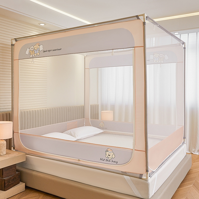 青竹苑 2026新款圆弧款坐床防摔蚊帐 好伙伴