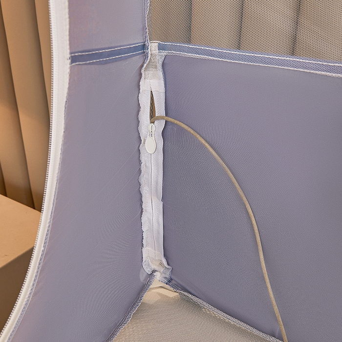 91家纺网 家纺一手货源 找家纺 青竹苑 2026新款圆弧款坐床防摔蚊帐 小熊猫