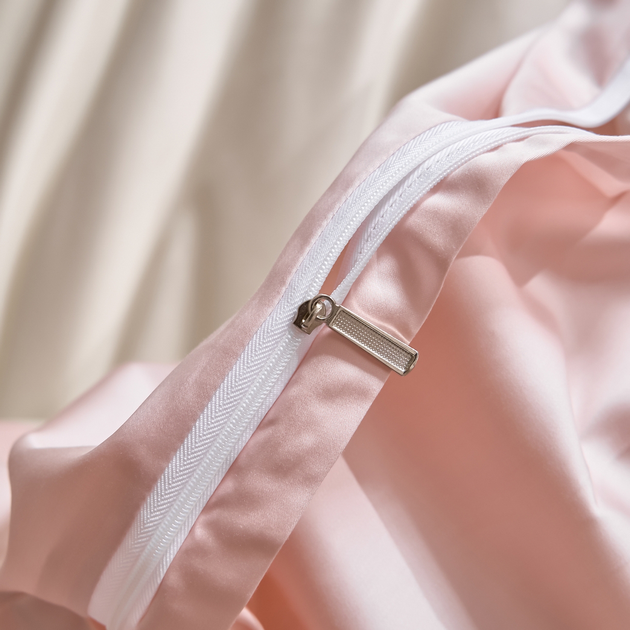 91家纺网 家纺一手货源 找家纺 拼社家纺 2026新款A类全棉50s双股100Pro贡缎长绒棉四件套全棉四件套简约纯色纯棉床上用品 舒肤蕾+天竺粉