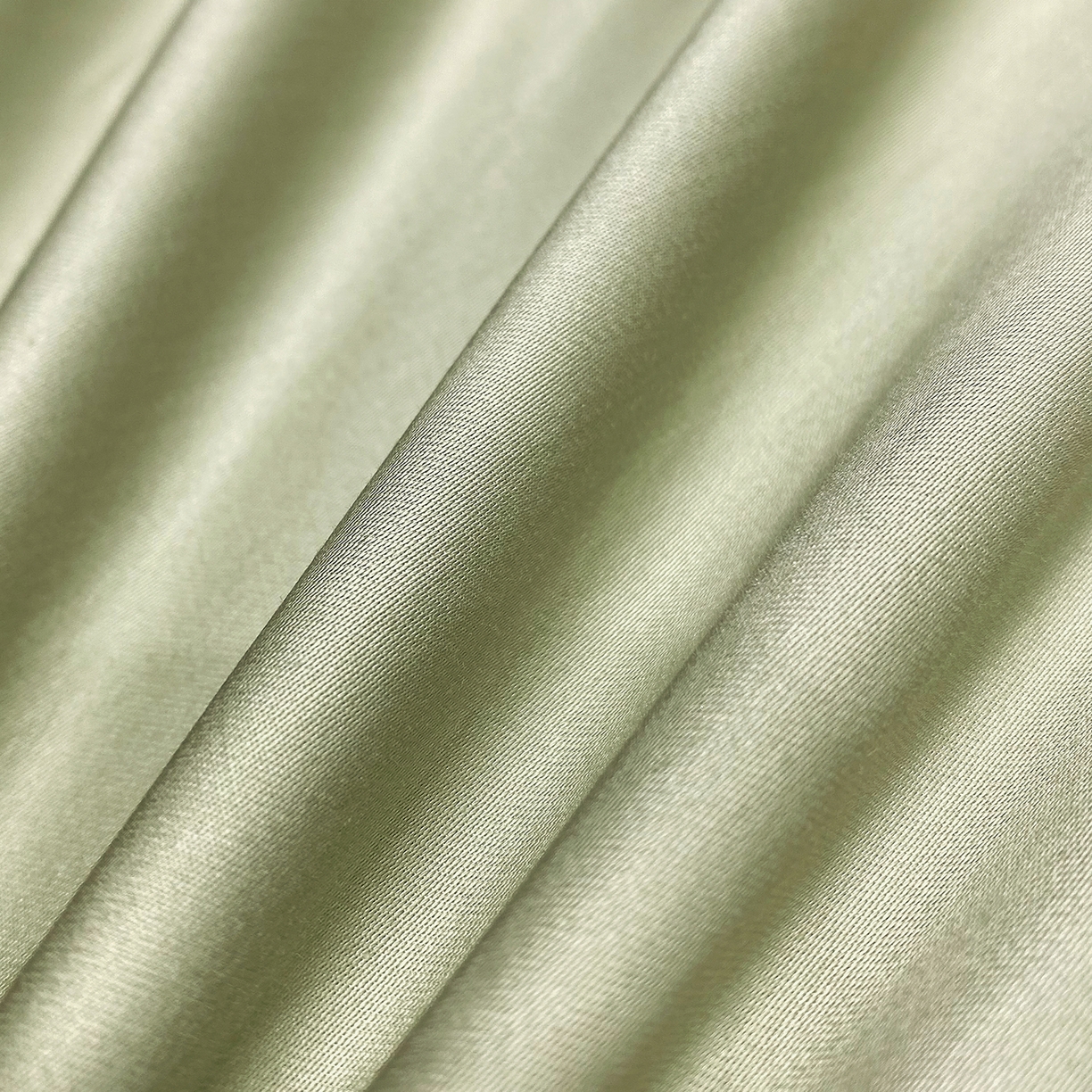 91家纺网 家纺一手货源 找家纺 拼社家纺 2026新款A类全棉50s双股100Pro贡缎长绒棉四件套全棉四件套简约纯色纯棉床上用品 莺茶绿+浅莲灰