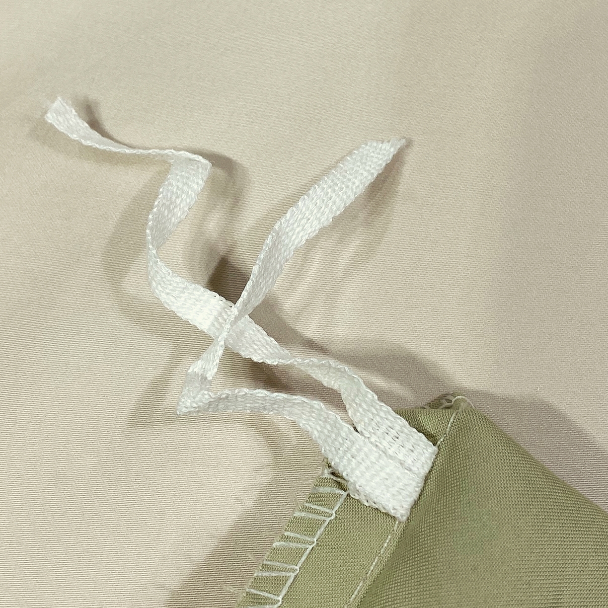 91家纺网 家纺一手货源 找家纺 拼社家纺 2026新款A类全棉50s双股100Pro贡缎长绒棉四件套全棉四件套简约纯色纯棉床上用品 莺茶绿+浅莲灰