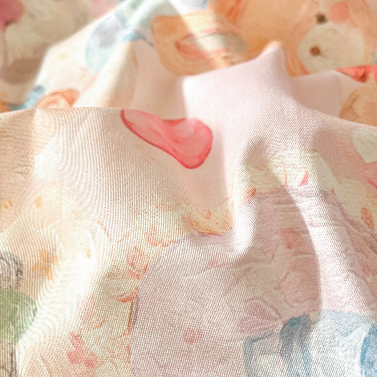 91家纺网 家纺一手货源 找家纺 睡美美家纺 2026新款13070数码印花全棉纯棉动物卡通三件套四件套 节日狂欢