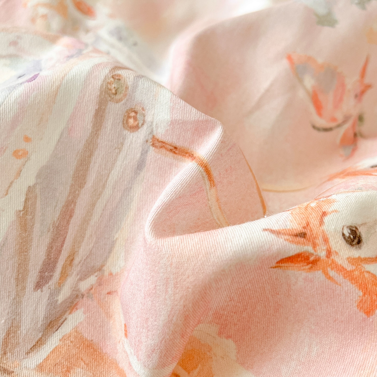 91家纺网 家纺一手货源 找家纺 睡美美家纺 2026新款13070数码印花全棉纯棉动物卡通三件套四件套 木马小象