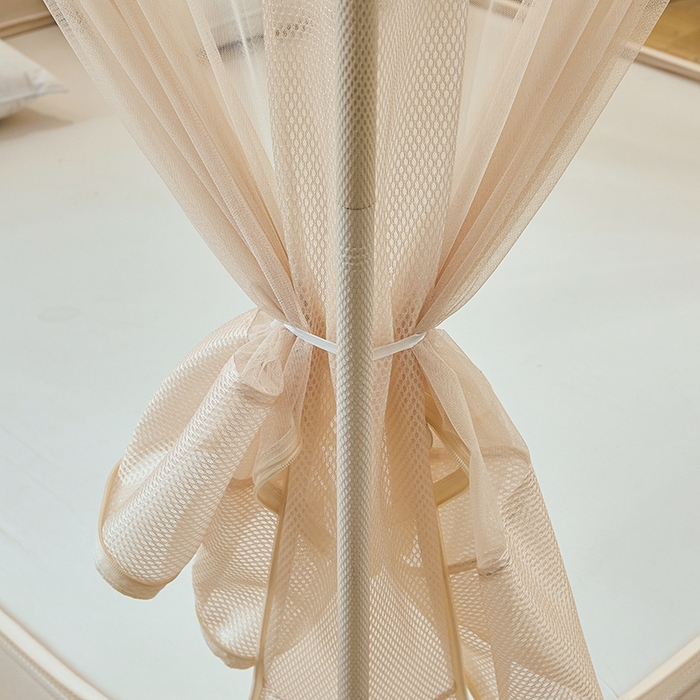 91家纺网 家纺一手货源 找家纺 （总）青竹苑 2026新款花边款床笠底防摔坐床蚊帐