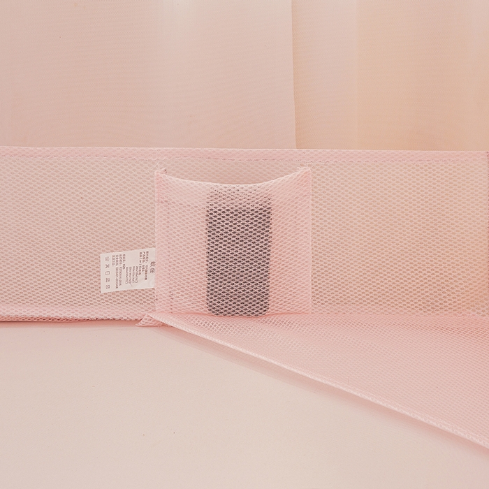 91家纺网 家纺一手货源 找家纺 青竹苑 2026新款花边款床笠底防摔坐床蚊帐 坐床-蝴蝶结花花