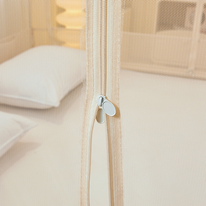 91家纺网 家纺一手货源 找家纺 青竹苑 2026新款花边款床笠底防摔坐床蚊帐 坐床-腊肠狗狗