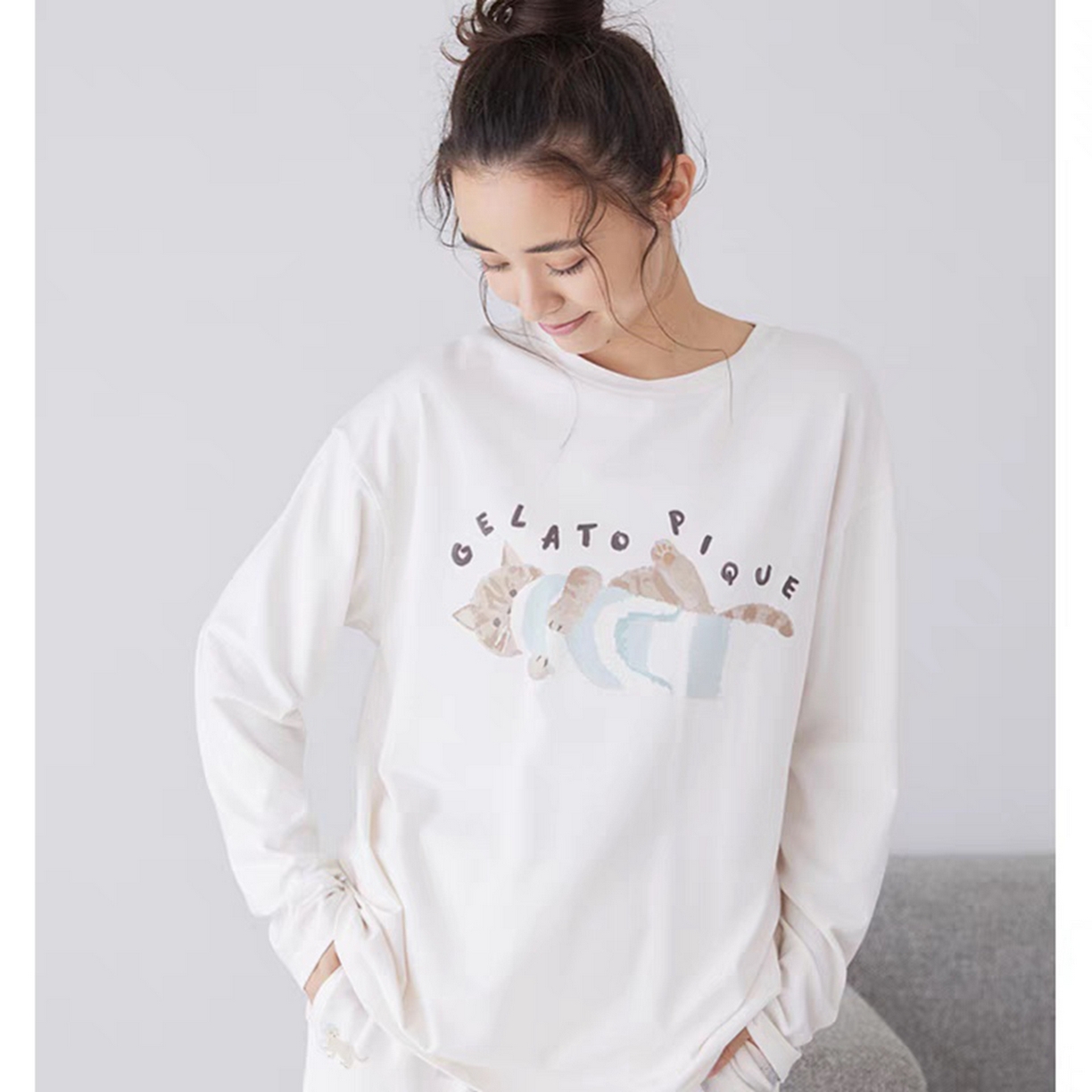 91家纺网 家纺一手货源 找家纺 妍景家居生活馆 2026新款猫咪拖鞋套装 粉色