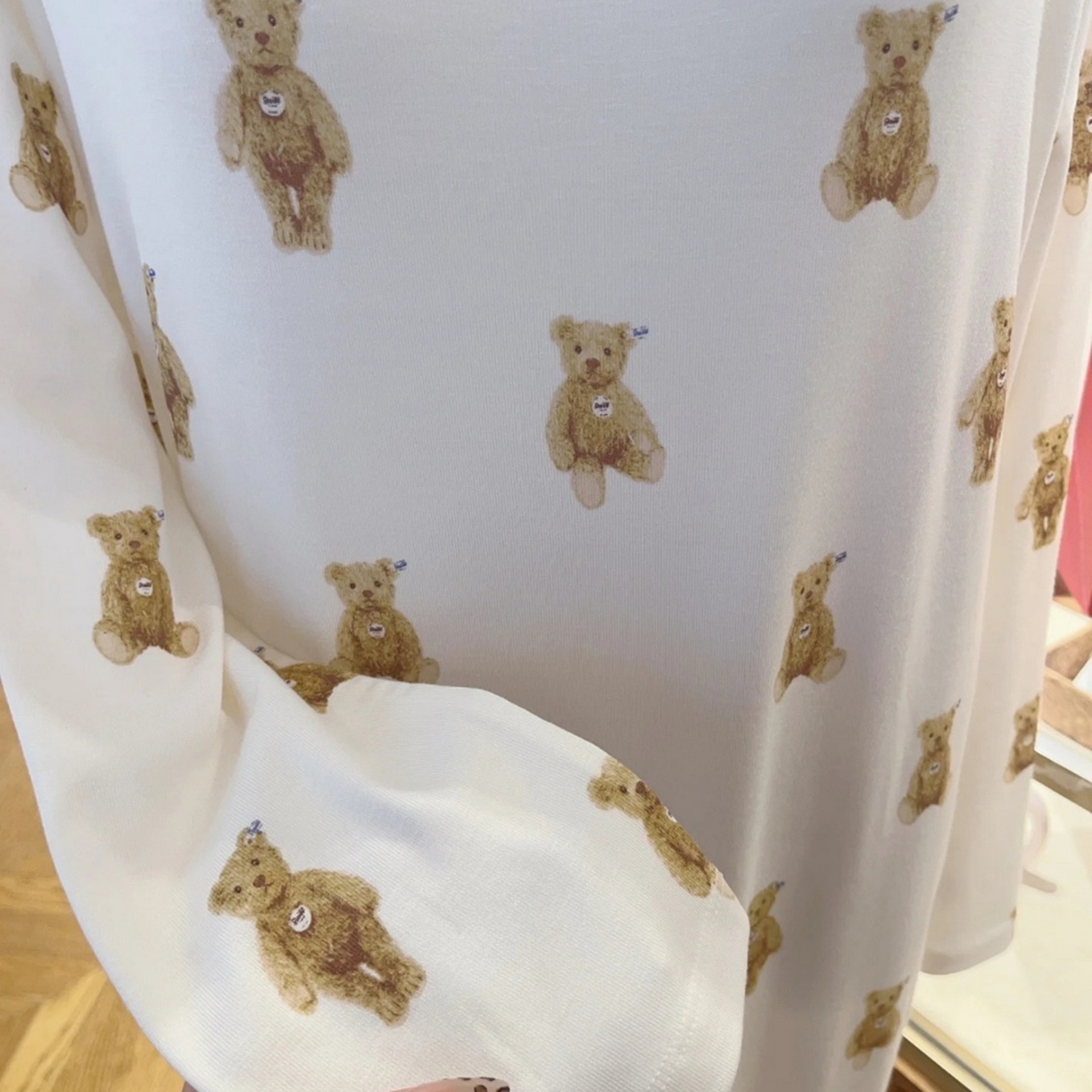 91家纺网 家纺一手货源 找家纺 （总）妍景家居生活馆 2026新款满印可爱小熊睡裙